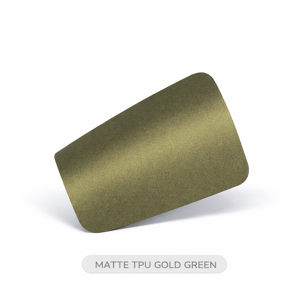 Matte Gold Green
