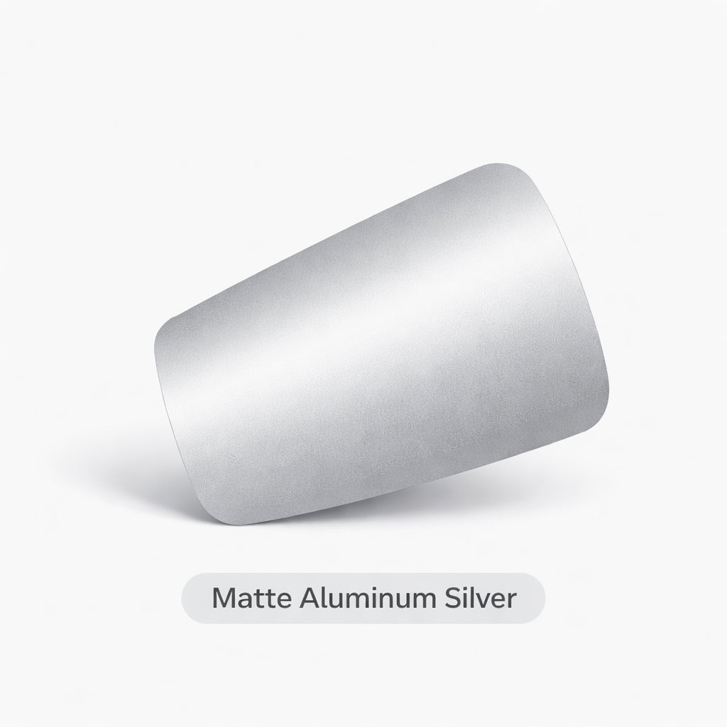 Matte Aluminum Silver