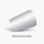 Matte Aluminum Silver