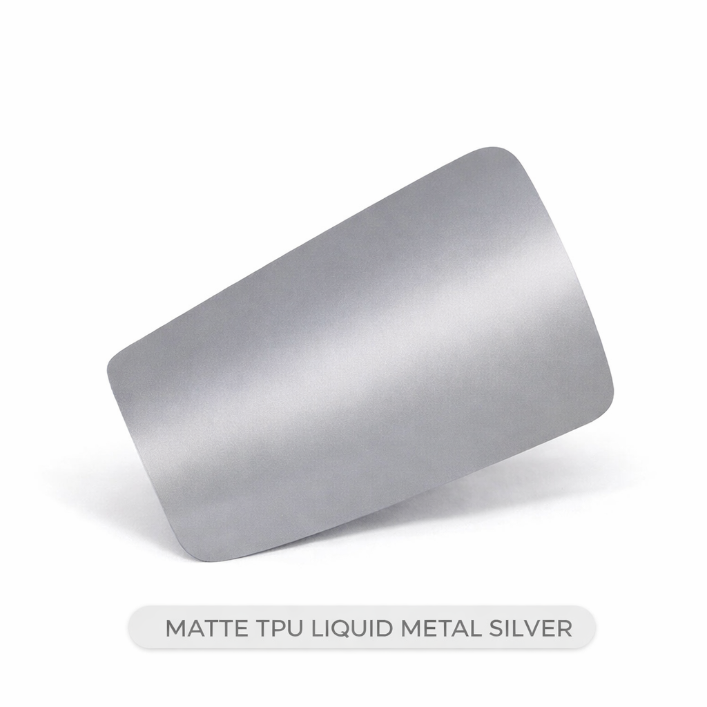 Matte Liquid Metal Silver