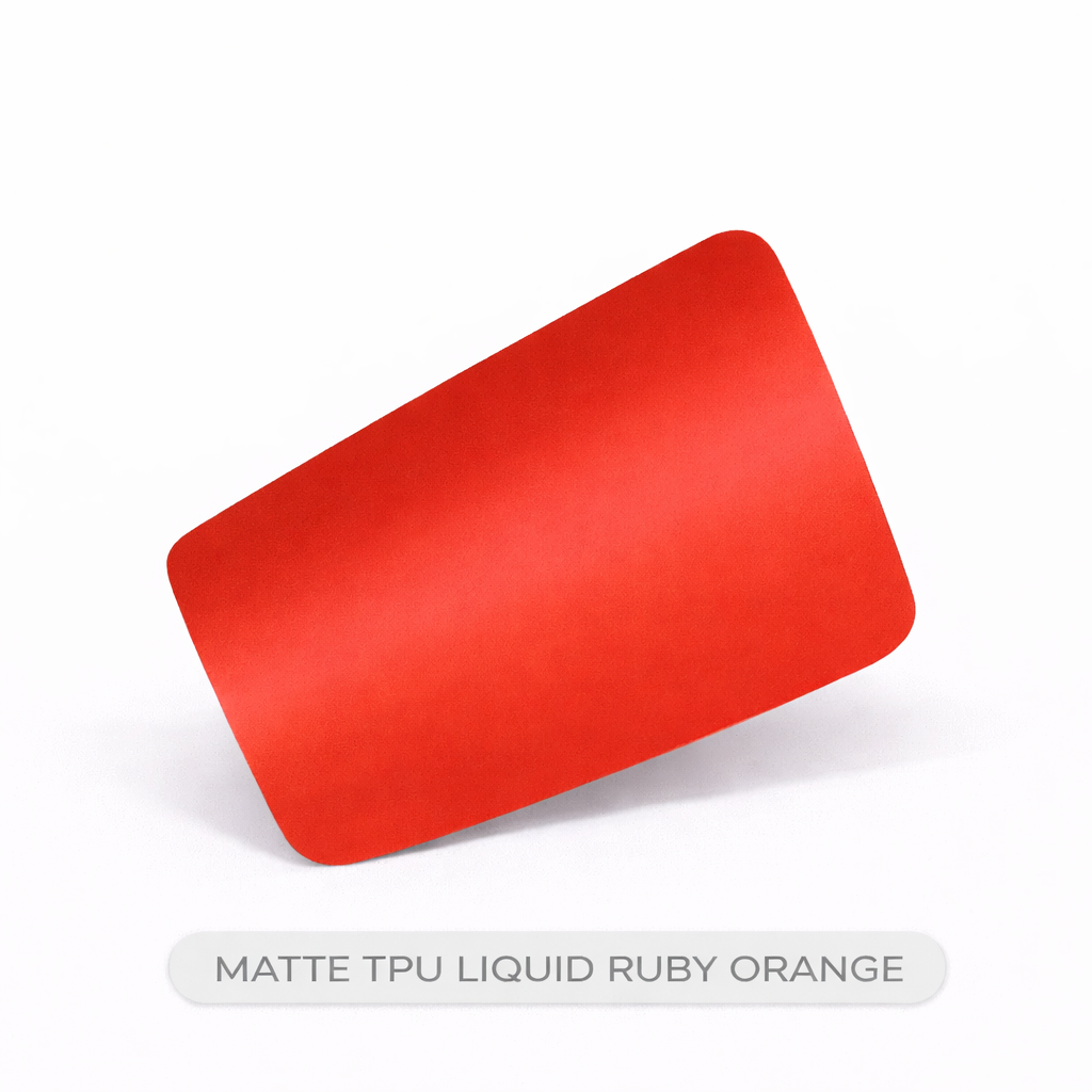 Matte Liquid Ruby Orange
