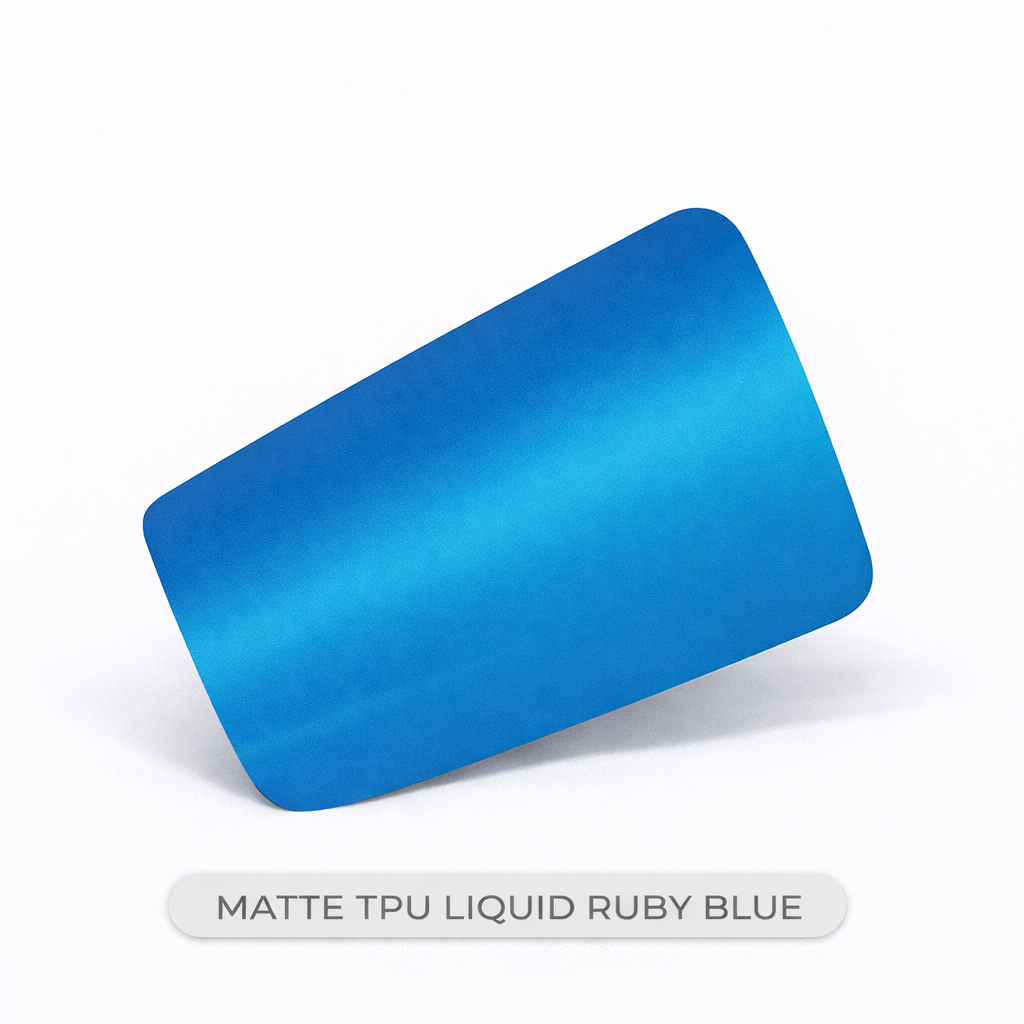 Matte Liquid Ruby Blue