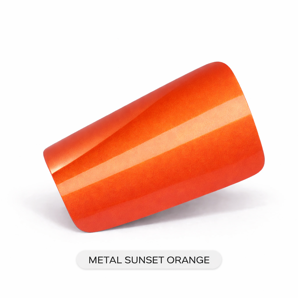 Metal Sunset Orange Color PPF | Apterix CLR Matte Film – APTERIX